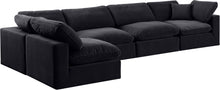 Load image into Gallery viewer, Comfy - 5 Piece Velvet Modular Sectional
