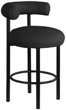 Load image into Gallery viewer, Bordeaux - Stool With Black Legs (Set of 2)
