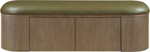 Load image into Gallery viewer, Velden - Upholstered Storage Bench With Stained Brown Base

