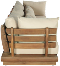 Load image into Gallery viewer, Mirella - 3 Piece Water Resistant Fabric Upholstered Outdoor Patio Modular Sofa
