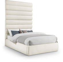 Load image into Gallery viewer, Adam - Boucle Fabric Bed With 89" Headboard
