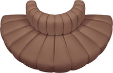 Load image into Gallery viewer, Arc - Faux Leather 4 Piece Modular Sofa
