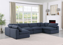 Load image into Gallery viewer, Comfy - 6 Piece Linen Modular Armless Sectional
