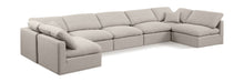 Load image into Gallery viewer, Indulge - Linen 7 Piece Modular U-Shaped Sectional
