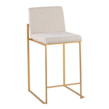 Load image into Gallery viewer, Fuji - Contemporary High Back Stylish Counter Stool
