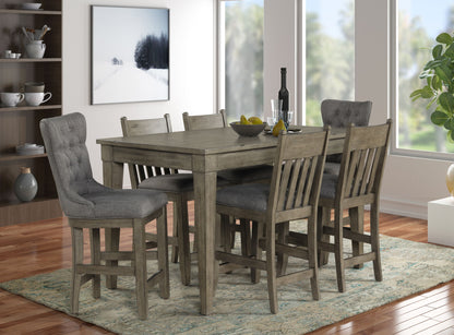 Hartford - Slat Back Counter Stool (Set of 2) - Rustic
