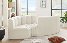 Load image into Gallery viewer, Arc - Velvet 4 Piece Curved Modular Sofa
