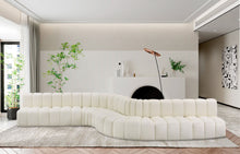 Load image into Gallery viewer, Arc - Faux Leather 8 Piece Curved Modular Sofa
