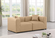 Load image into Gallery viewer, Cube - Modular 2 Piece Sofa - Tan
