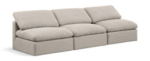 Load image into Gallery viewer, Indulge - Linen 3 Seat Modular Armless Sofa
