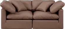 Load image into Gallery viewer, Indulge - Faux Leather 2 Seat Modular Sofa
