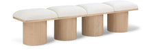Load image into Gallery viewer, Pavilion - 4 Piece Modular Bench With Natural Base
