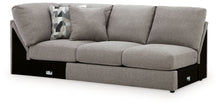 Load image into Gallery viewer, Lindon - LAF Armless Loveseat With Wedge - Smoke
