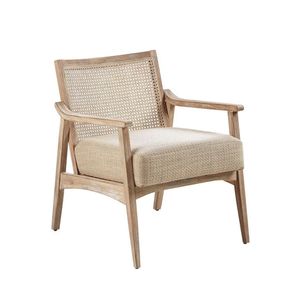 Chair With Upholstered Seat - Light Brown - Ego Home Furniture