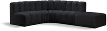 Load image into Gallery viewer, Arc - Velvet 5 Piece Corner Modular Sofa
