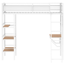 Load image into Gallery viewer, Campus Workstation Loft Bed
