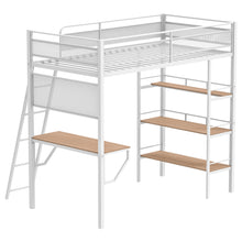 Load image into Gallery viewer, Campus Workstation Loft Bed
