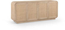 Load image into Gallery viewer, Windsor - 72" Rubberwood Sideboard / Buffet - Natural
