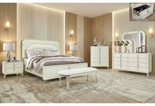 Load image into Gallery viewer, Lyra - 5 Piece Queen Bedroom Set - Beige
