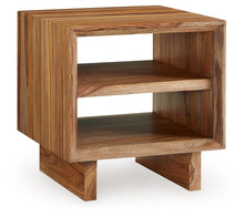 Load image into Gallery viewer, Dressonni - Square End Table - Brown
