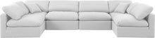 Load image into Gallery viewer, Indulge - Linen 6 Piece Modular U-Shaped Sectional - White
