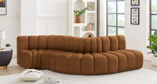 Load image into Gallery viewer, Arc - Velvet 5 Piece Modular Sofa - Saddle
