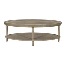 Load image into Gallery viewer, Bedford - Oval Coffee Table With Shelf - Natural
