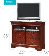 Load image into Gallery viewer, Louis Phillipe - Media Storage Unit Timeless
