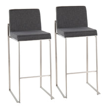 Load image into Gallery viewer, Fuji - Contemporary And Modern Elegance High Back Barstool
