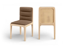 Load image into Gallery viewer, Ellis - Vegan Leather Upholstered Dining Chair (Set of 2) - Natural Base
