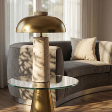 Load image into Gallery viewer, Arcadia - Iron Shade Table Lamp
