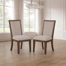 Load image into Gallery viewer, Augusta - Upholstered Side Chair (Set of 2) - Rustic Brown
