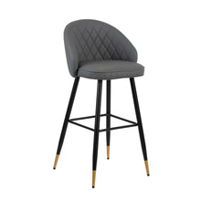 Load image into Gallery viewer, Oliver - Vegan Leather Bar Chair (Set of 2)
