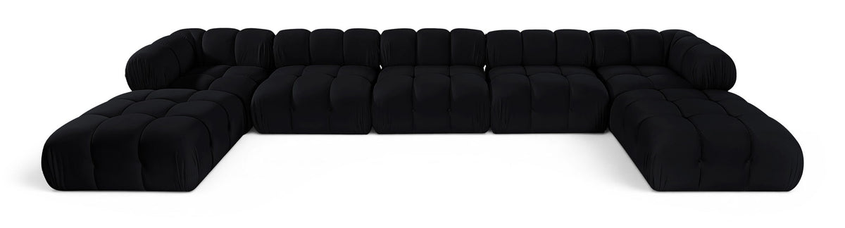 Orin - 7 Piece Modular Sectional (3 Modular Chairs, 2 Corner Chairs & 2 Ottomans)