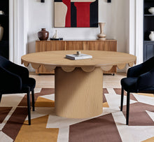 Load image into Gallery viewer, Dahlia - Oak Veneer Dining Table
