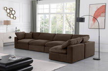 Load image into Gallery viewer, Comfy - 5 Piece Velvet Modular Sectional
