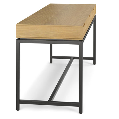 Banting - Wide Desk - Oak Veneer
