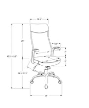 Load image into Gallery viewer, Office Chair, Adjustable Height, Swivel, Armrests, Contemporary &amp; Modern
