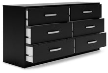 Load image into Gallery viewer, Finch - Six Drawer Dresser - 29'' Height - Black

