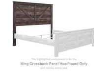 Load image into Gallery viewer, Wynnlow - King Crossbuck Panel HDBD - Gray
