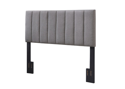 Millie - Upholstered Twin Headboard - Gray