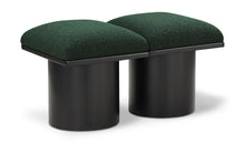 Load image into Gallery viewer, Pavilion - 2 Piece Modular Bench With Black Base
