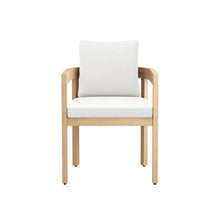 Load image into Gallery viewer, Wesley - Patio Side Chair With Cushion - White
