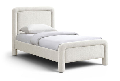 Baylor - Fabric With Interwoven Chenille Upholstered Bed