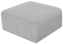 Load image into Gallery viewer, Arc - Boucle Fabric Ottoman
