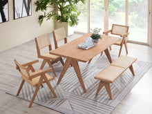 Load image into Gallery viewer, Valentina - 6 Pieces Patio Furniture Set - Rattan / Natural
