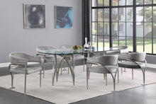 Load image into Gallery viewer, Madelyn - Dining Chair (Set of 2) - Brushed Chrome
