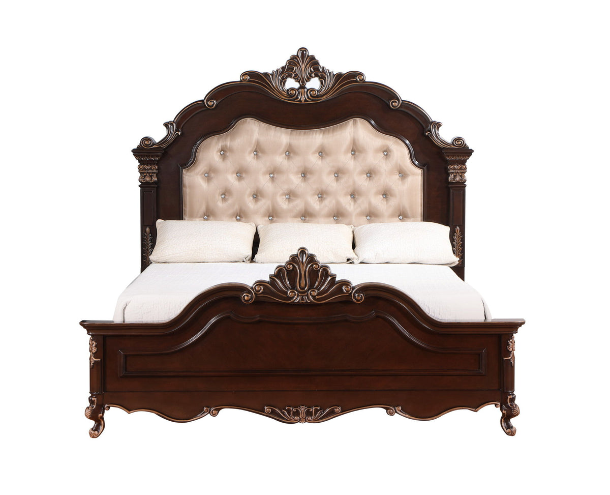 Constantine - 5/0 Queen Footboard & Slats - Cherry