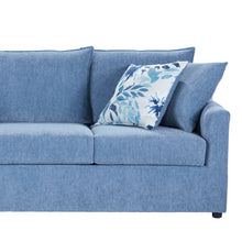 Load image into Gallery viewer, Sylvie - 2 Piece Living Room Set (Sofa &amp; Chair) - Blue Slate
