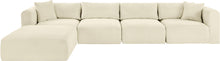 Load image into Gallery viewer, Shaggy - 5 Piece Modular Sectional With Ottoman
